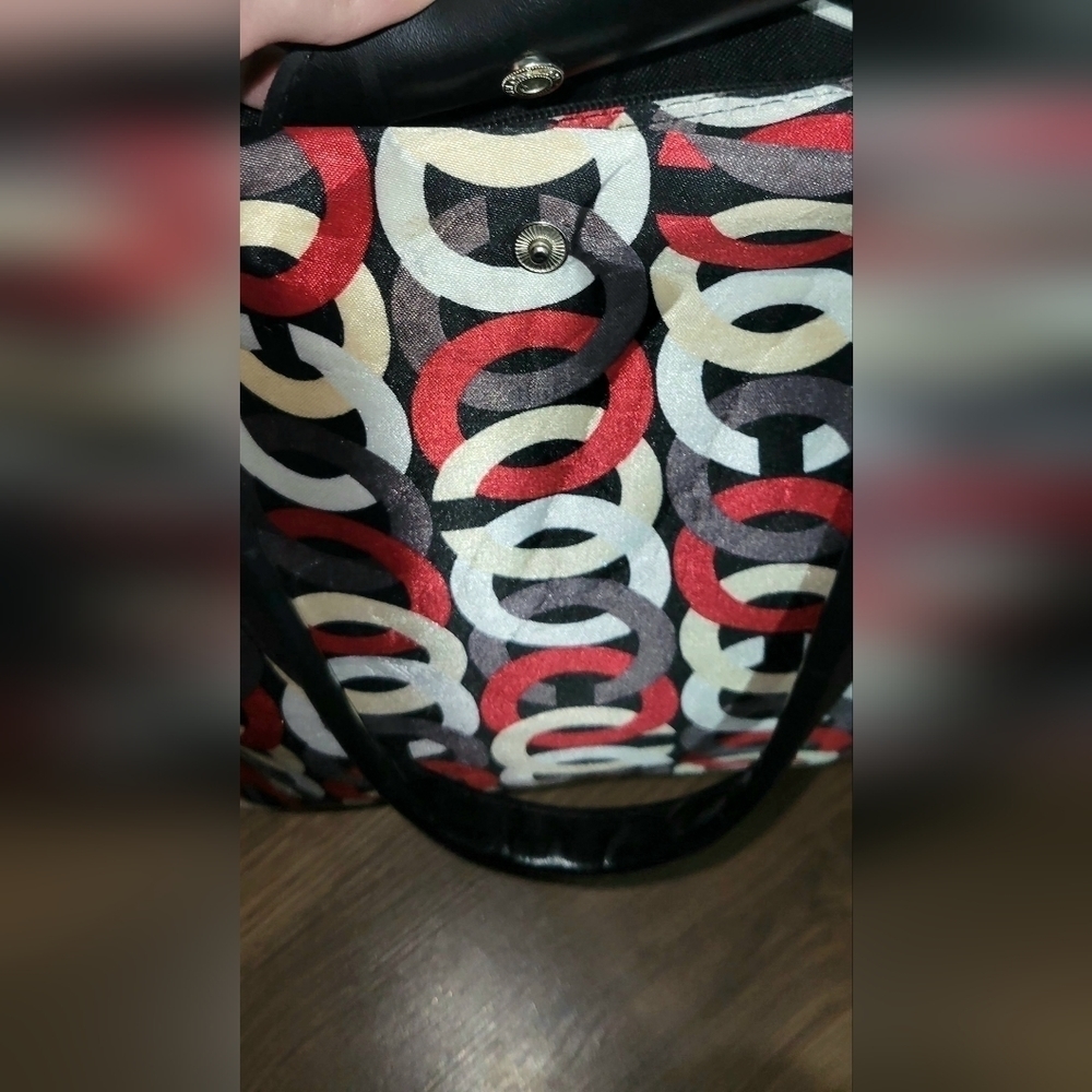 𝅺Large red c  logo bag - Picture 4 of 5